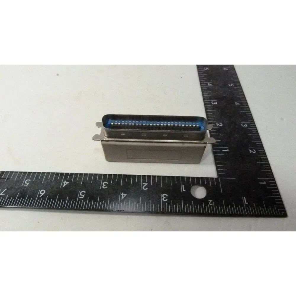 SCSI Terminator 68-Pin HD68 SC Connector Silver Metal Housing Shielded
